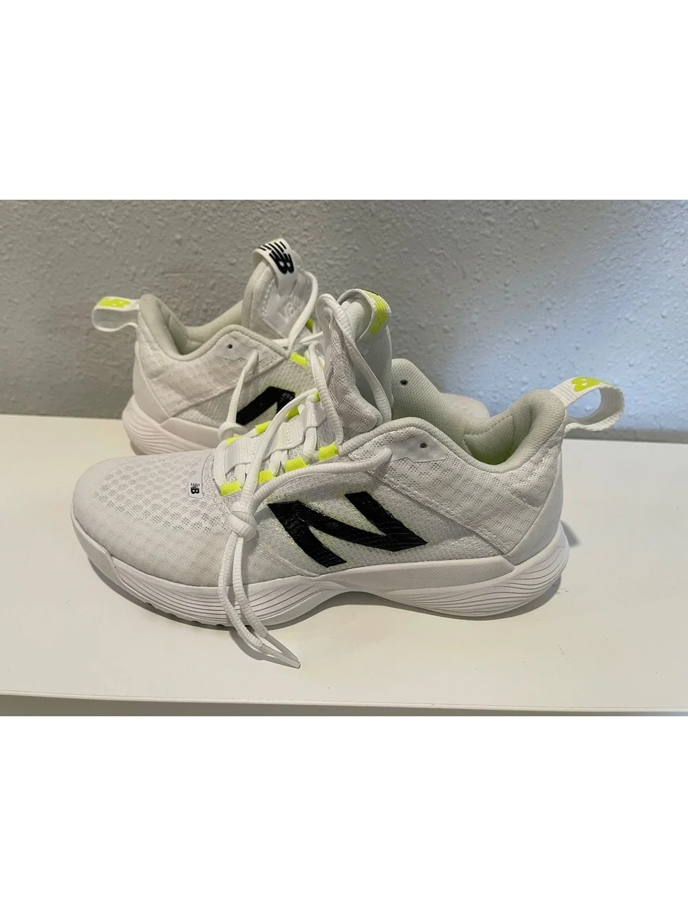 New Balance WCYVOLT Women's White and Black Athletic Shoes,